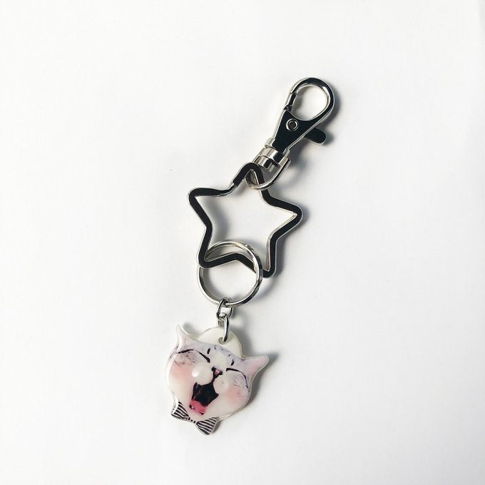 うちの子アクセサリー/BAGチャーム - スター/SILVER