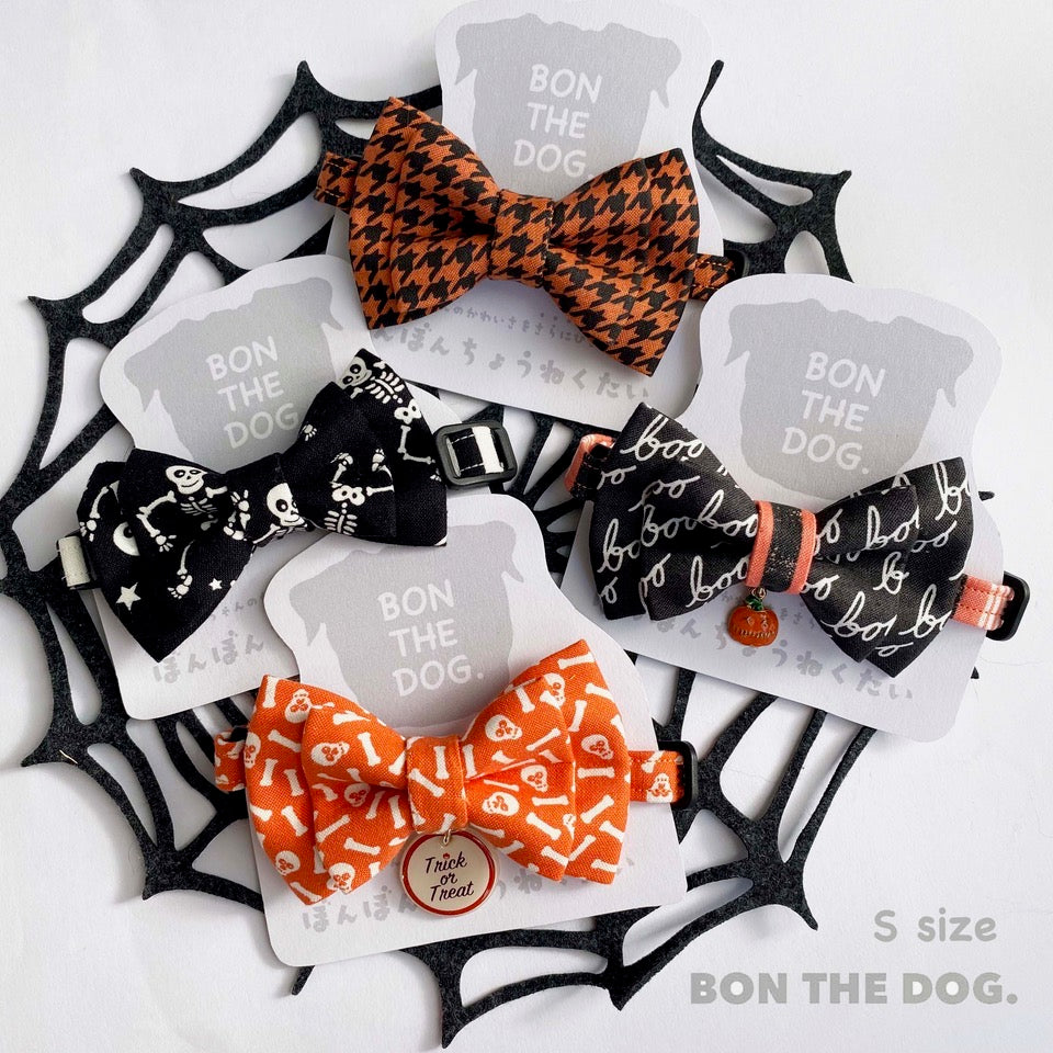 ぼんぼん蝶ネクタイ ハロウィン Sサイズ – LEBON CRAFT