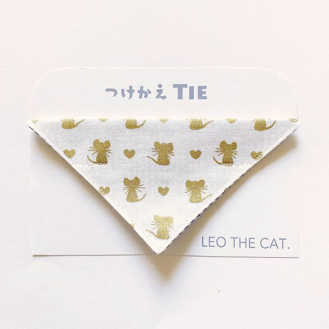 つけかえtie 三角バンダナ ねずみ