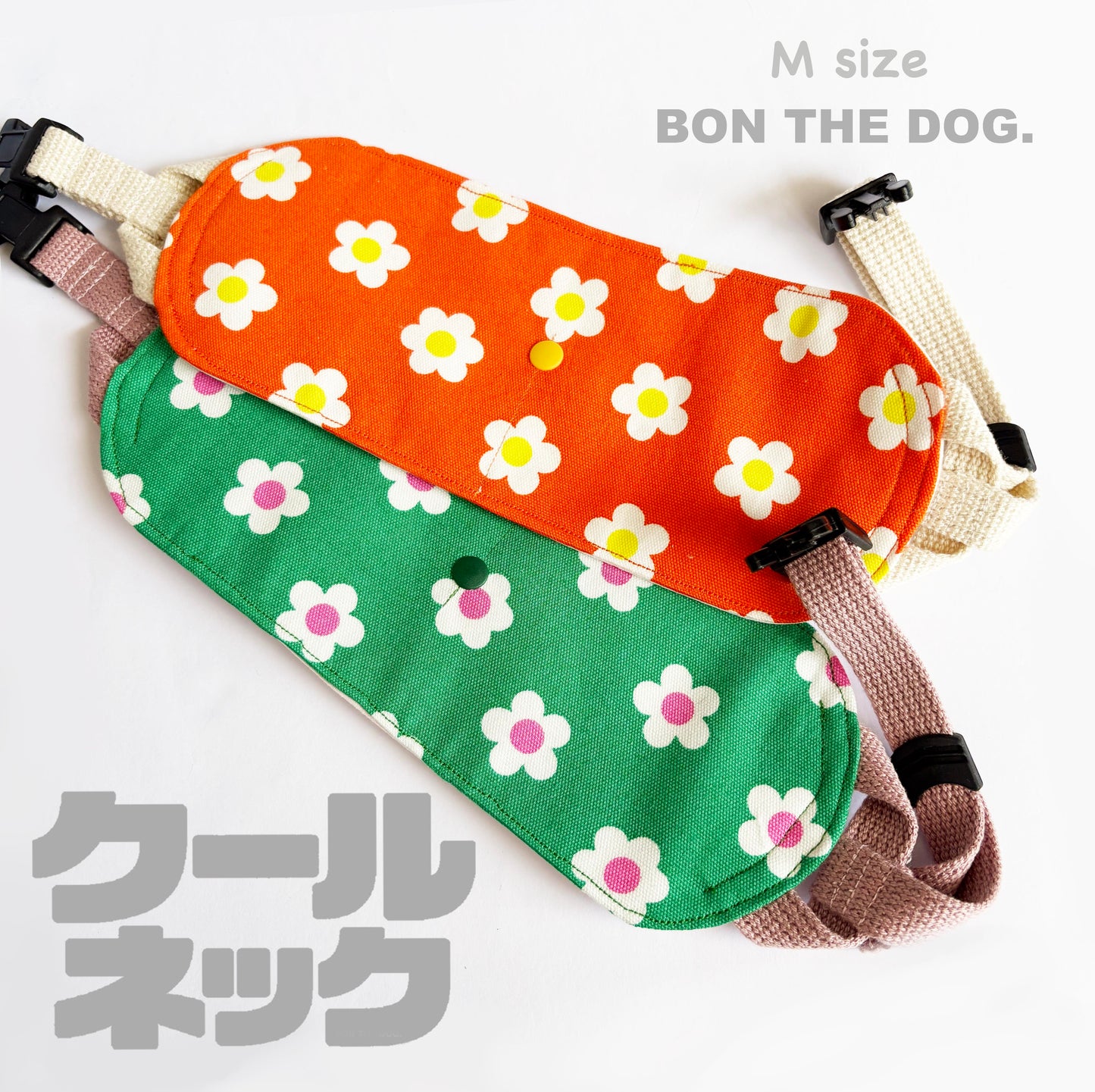 クールネック　Mサイズ　お花柄