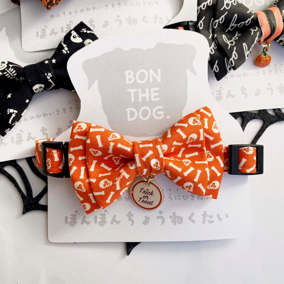 ぼんぼん蝶ネクタイ　ハロウィン　Mサイズ