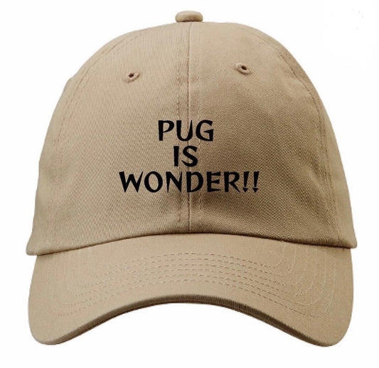 PUG CAP! ベージュ